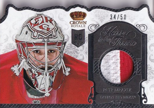 prime jersey RC karta PETR MRÁZEK 13-14 Crown Royale Heirs to the Throne /50